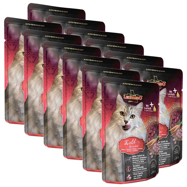 Konzerva Leonardo teleće meso i povrće, 12 x 85 g