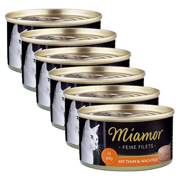 Konzerva Miamor Filet tuna i prepelice jaja 6 x 100 g