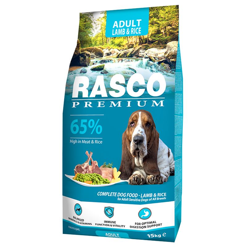 RASCO PREMIUM Adult Lamb & Rice 15 kg