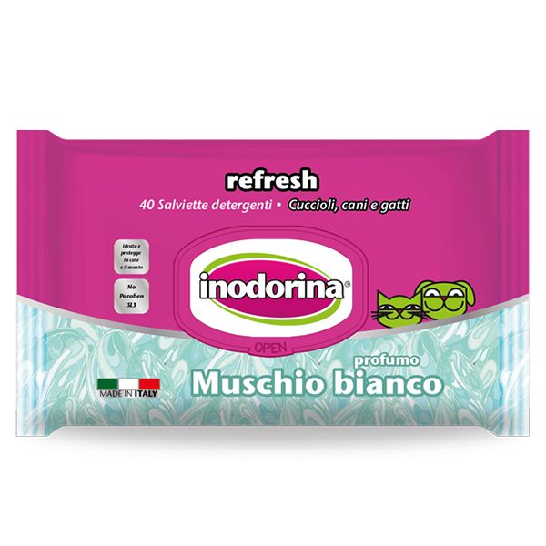 Inodorina Maramice Mošus 40 kom