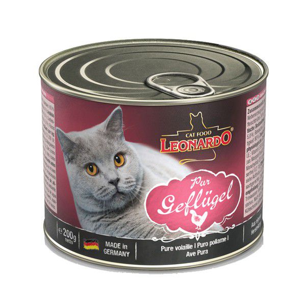 Konzerve za mačke Leonardo - Piletina 200g