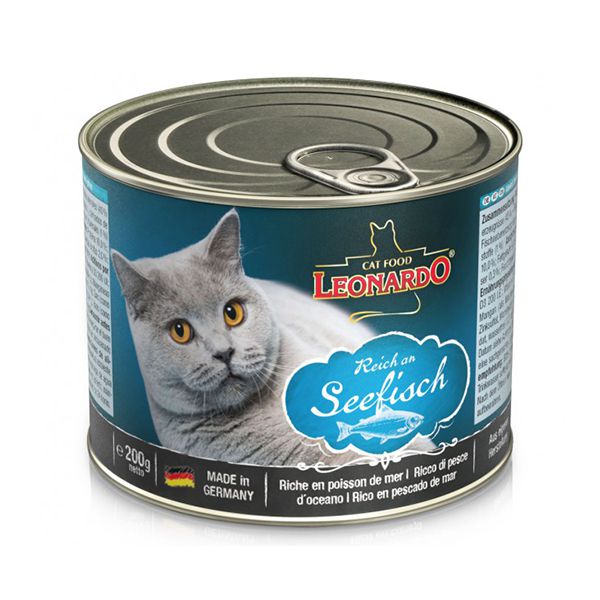 Konzerve za mačke Leonardo - Riba 200g