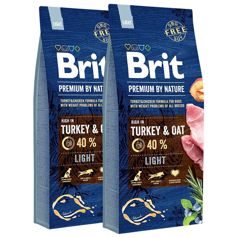 Brit Premium by Nature Light 2 x 15 kg