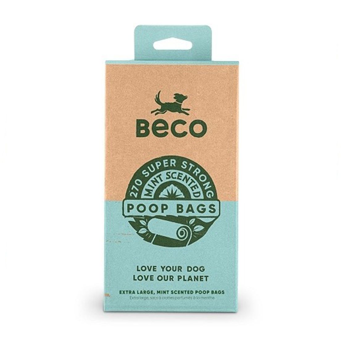 Beco Bags ekološke vrećice, 270 kom PEPPERMINT