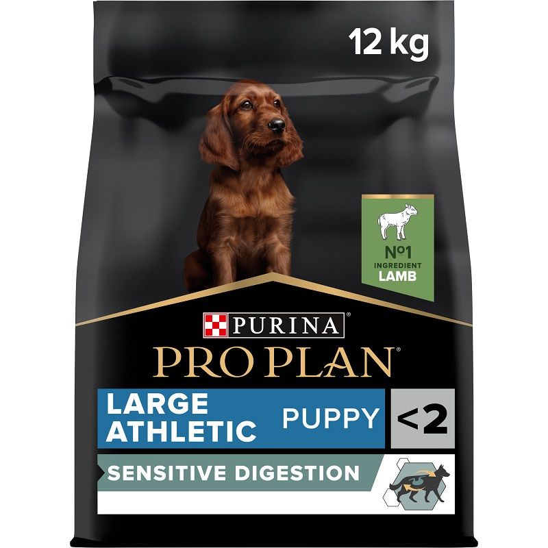 PRO PLAN LARGE PUPPY Athletic Sensitive Digestion janjetina 12 kg