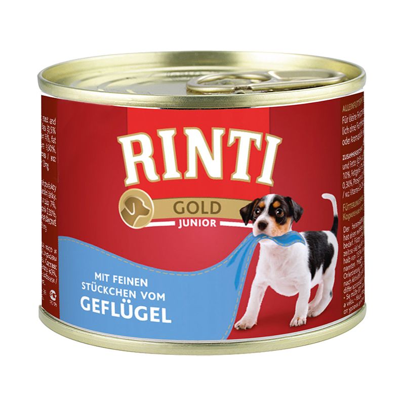 Konzerva Rinti Gold Junior piletina 185 g