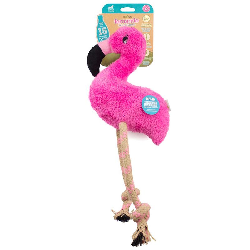 Igračka za psa Beco Dual material - Flamingo Fernando M