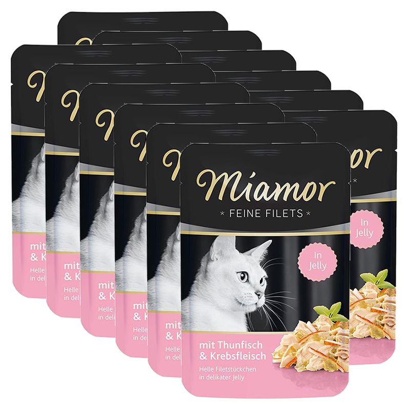 Miamor Feine Filets tuna i rak u želeu vrećica 12 x 100 g