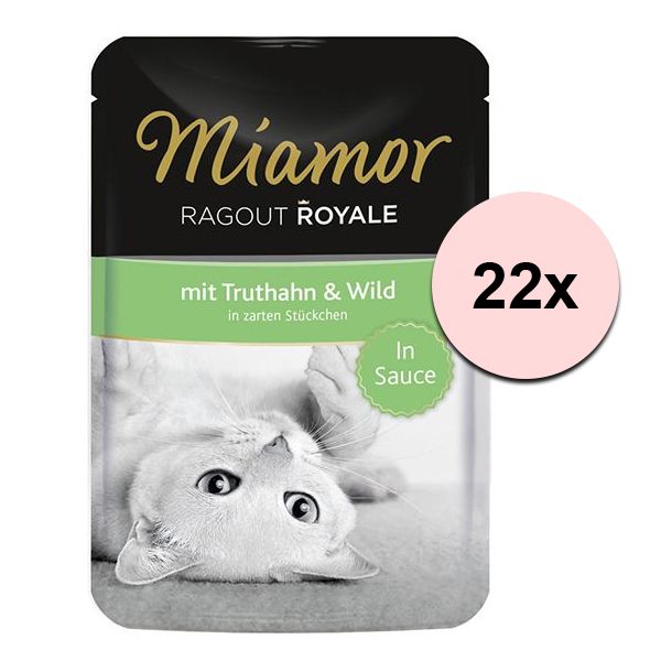 MIAMOR Ragout Royal puretina i divljač u umaku 22 x 100 g