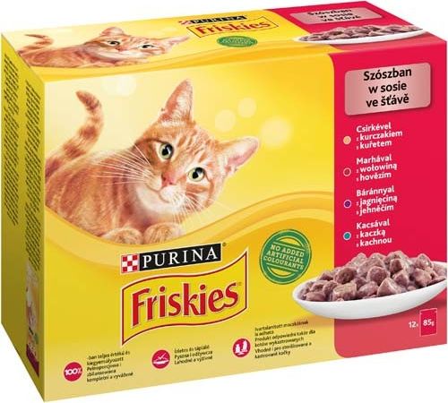 Konzervice Friskies Cat piletina, govedina, janjetina i patka u umaku 12 x 85 g