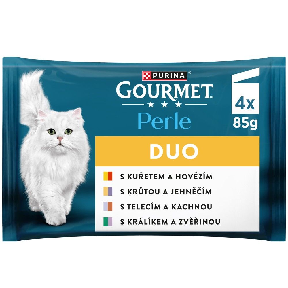 Gourmet Perle Duo mesni miks 4 x 85 g