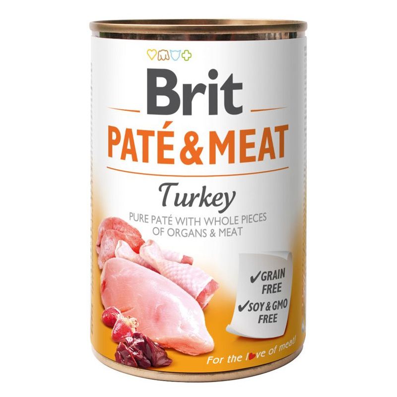 Konzerva Brit Paté & Meat Puretina 400 g