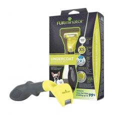 FURminator alat za uklanjanje poddlake kratka dlaka XS, 2,5 cm