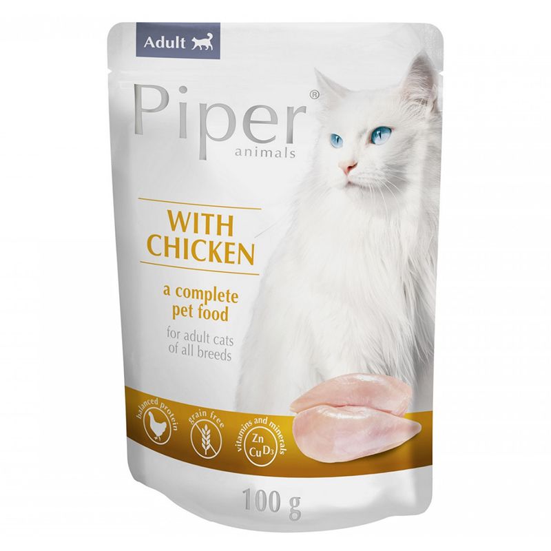 Konzerva Piper Cat Adult s piletinom 100 g