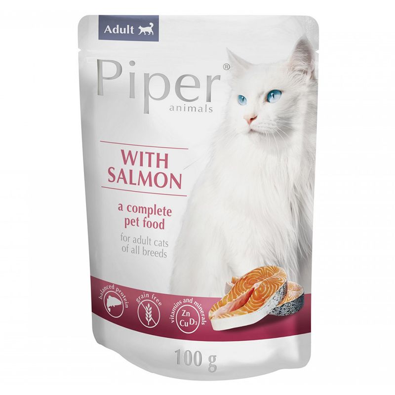 Konzerva Piper Cat Adult s lososom 100 g