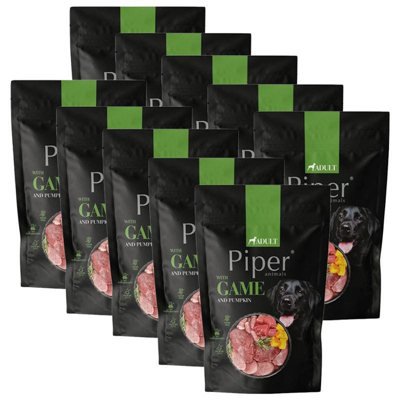 Konzerva Piper Adult s divljači i bundevom 10 x 500 g