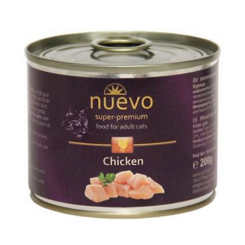 Konzerva NUEVO CAT Adult Chicken 200 g
