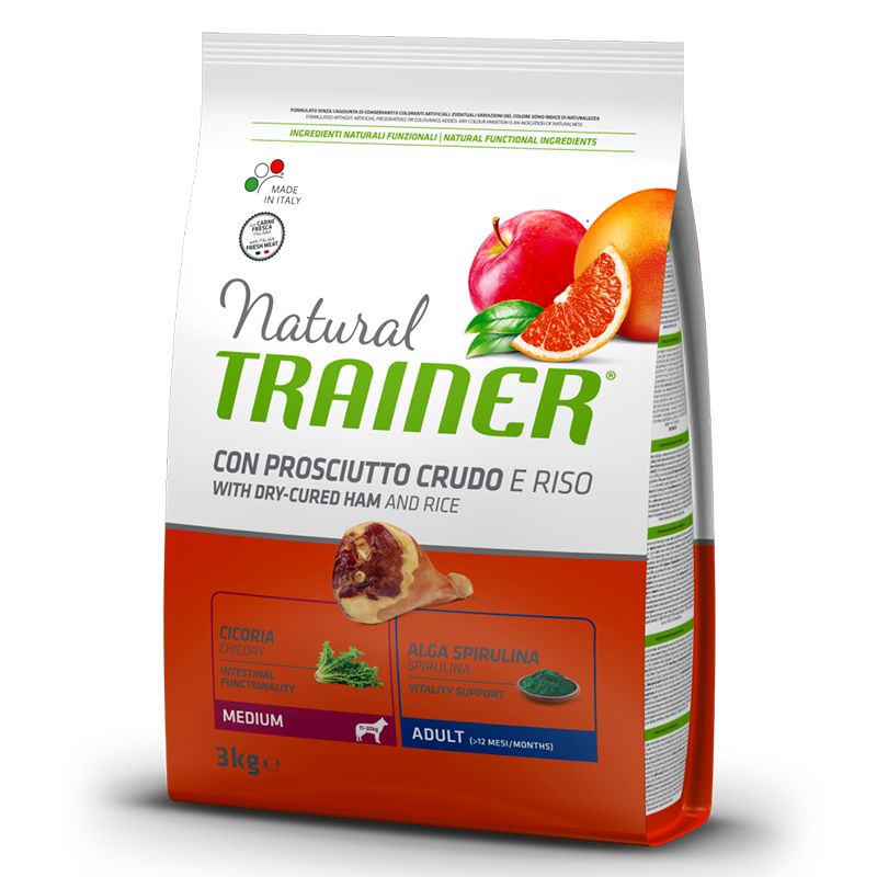 TRAINER Natural Medium Adult suho meso 3 kg
