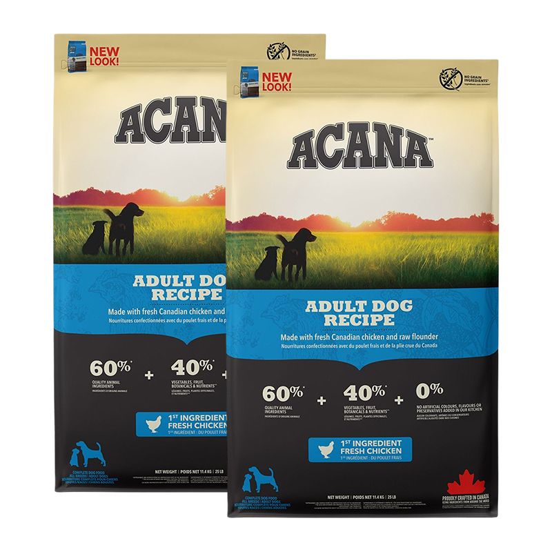 ACANA Adult Dog Recipe 2 x 11,4 kg