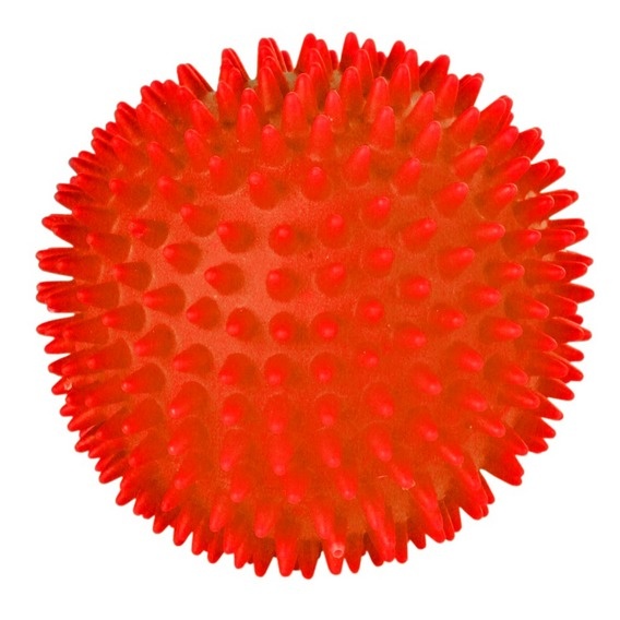 Igračka za psa - gumena ježurka - 10 cm