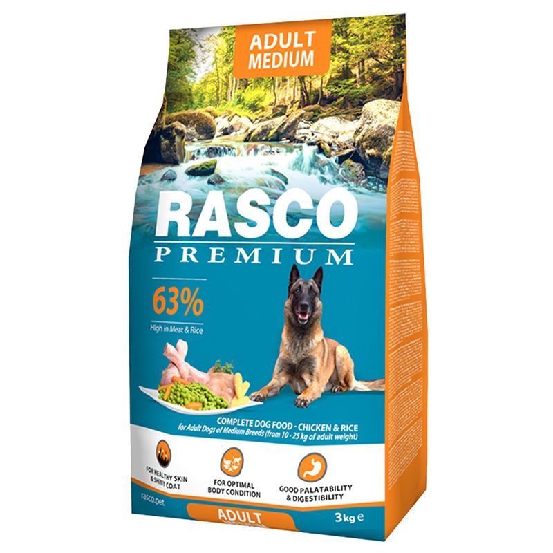RASCO PREMIUM Adult Medium 3 kg