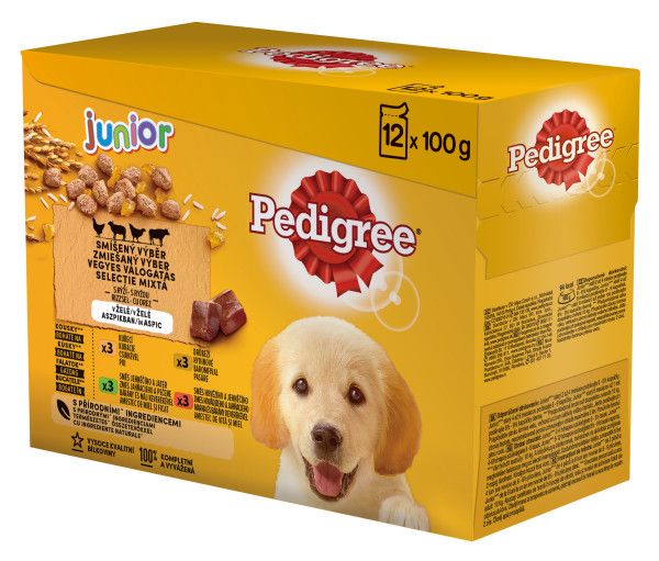 Pedigree vrećica Junior u želeu 12 x 100g