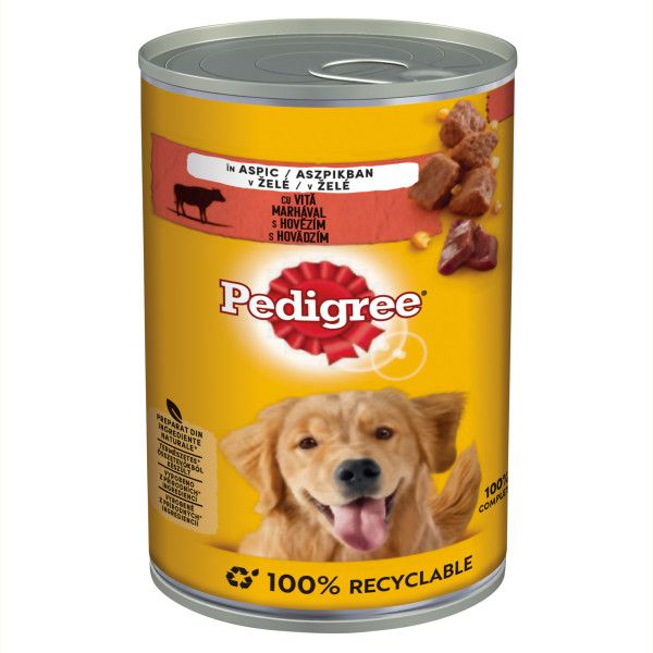 Pedigree konzerva s govedinom u želeu 400g