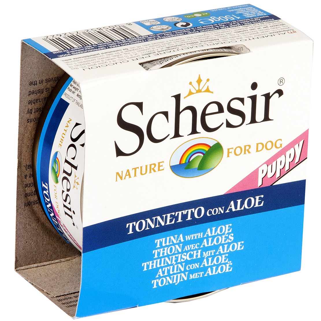 Schesir dog puppy tuna s aloe vera 150 g
