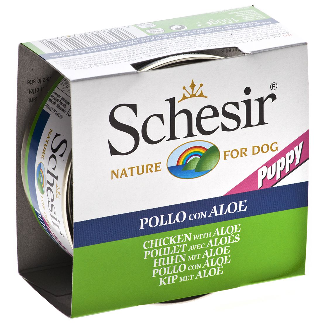 Schesir dog puppy piletina s aloe verom 150 g