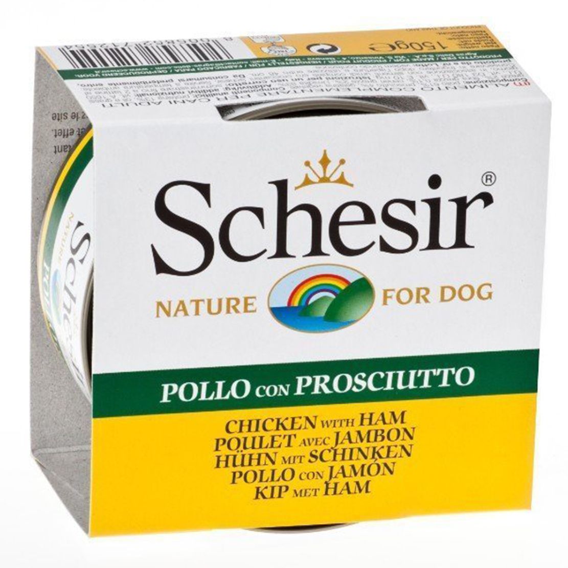 Schesir dog piletina i šunka u želeu 150 g