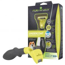 FURminator alat za uklanjanje poddlake duga kosa XS, 2,5 cm