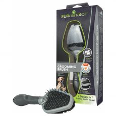 FURminator Dual GROOMING BRUSH dvostrana četka 2u1