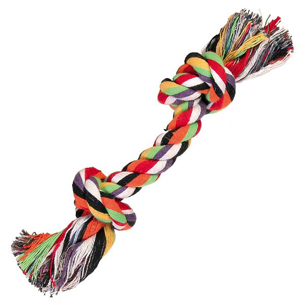 Igračka za pse - pamučna uže s čvorom mini - 15cm