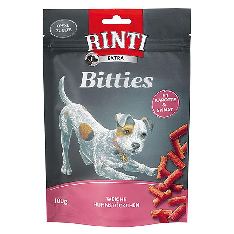 Rinti Extra Bitties mrkva i špinat 100 g