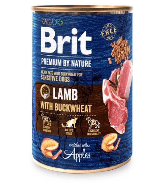 Brit premium by Nature Lamb with Buckwheat 400 g