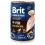 Konzerva Brit premium by Nature Riba & Ryb&iacute; koža 400 g