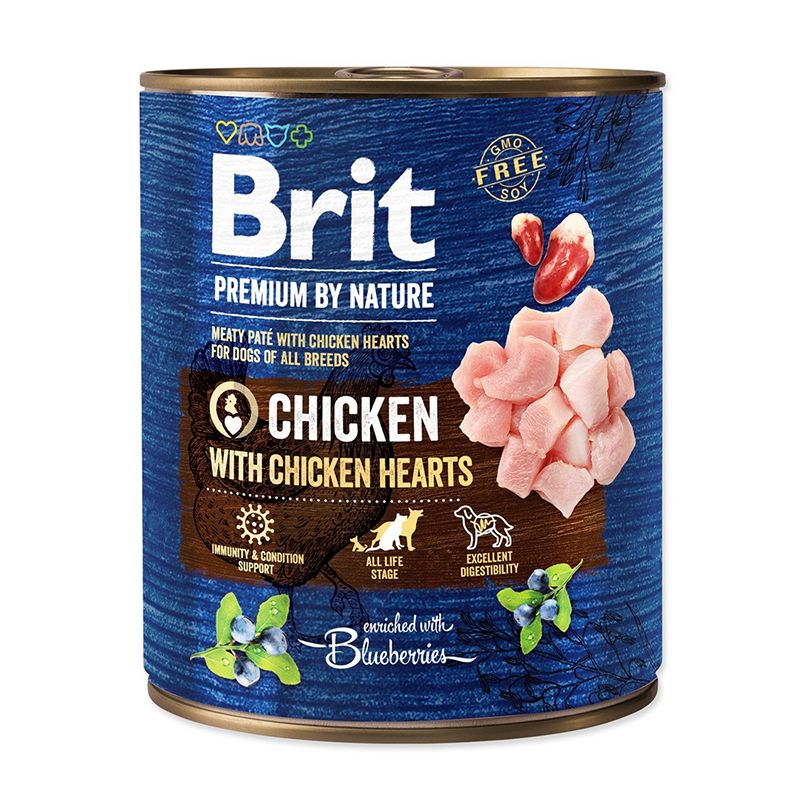 Konzerva Brit premium by Nature Pura & Srca 800 g