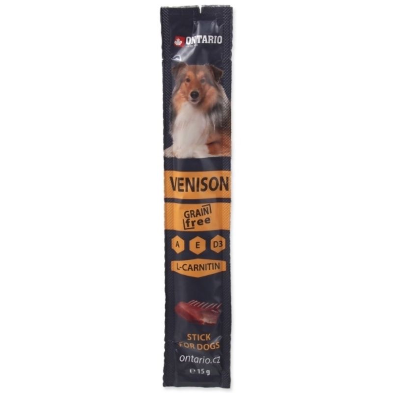 ONTARIO stick for dogs Venison 15 g