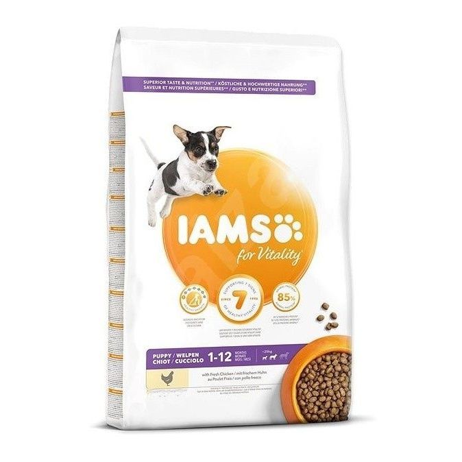 Iams Dog Puppy Small Medium Breed Chicken 3 kg