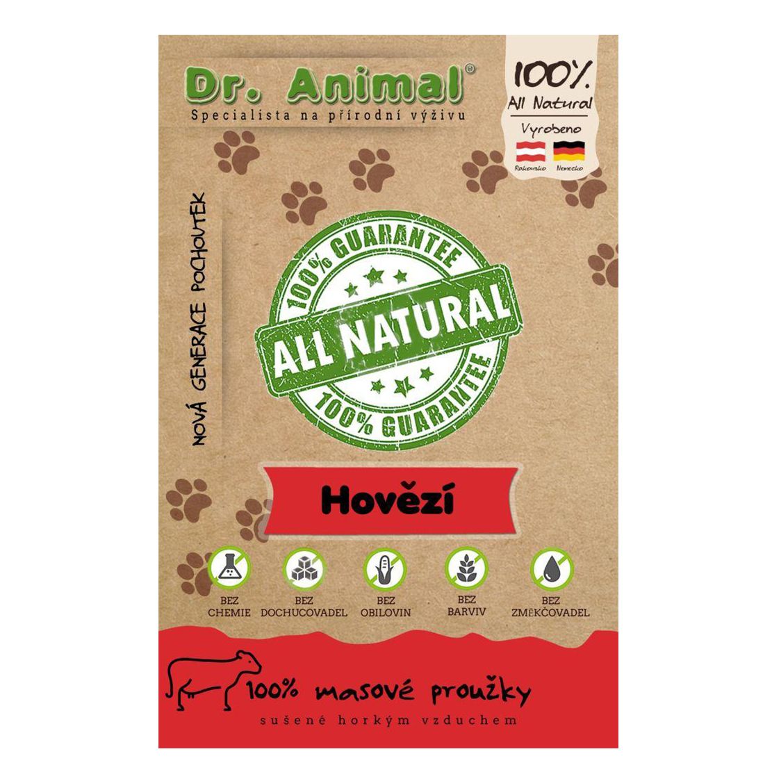 Dr.Animal 100 % goveđi mesni trakice 80 g