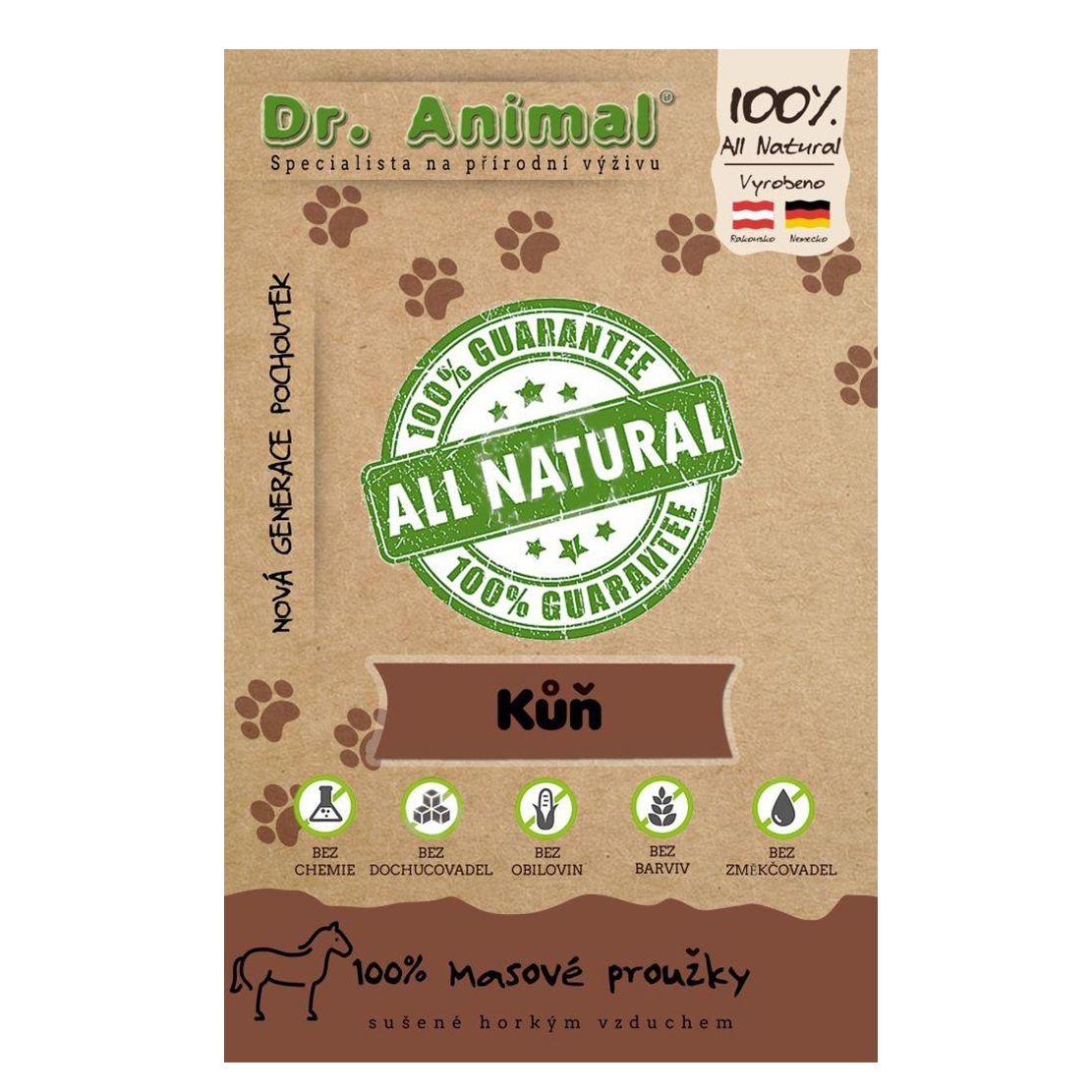 Dr.Animal 100 % konjske mesne trakice 80 g