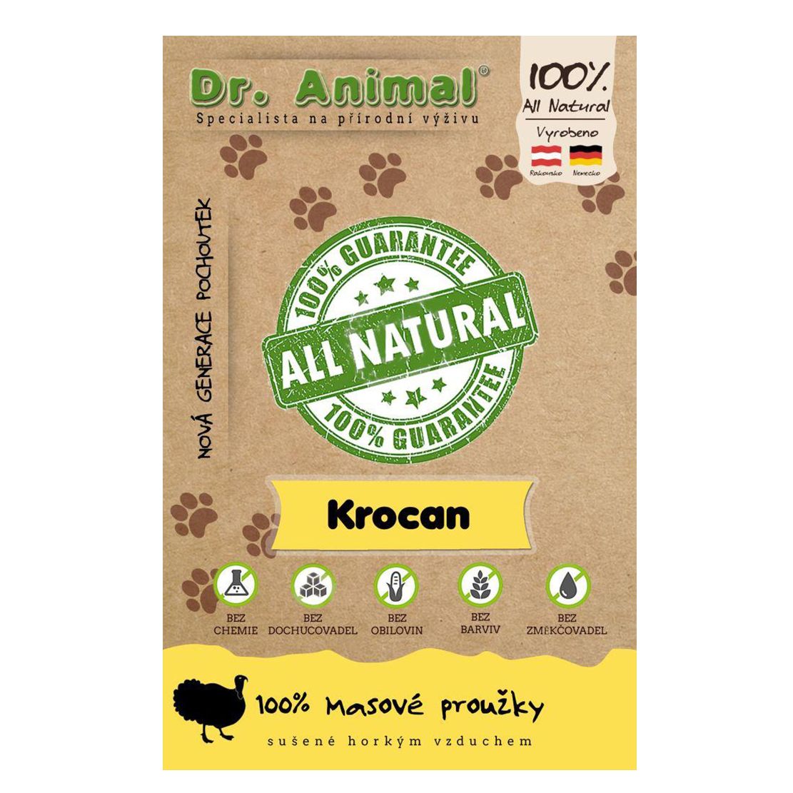 Dr.Animal 100 % purećeg mesa trakice 80 g