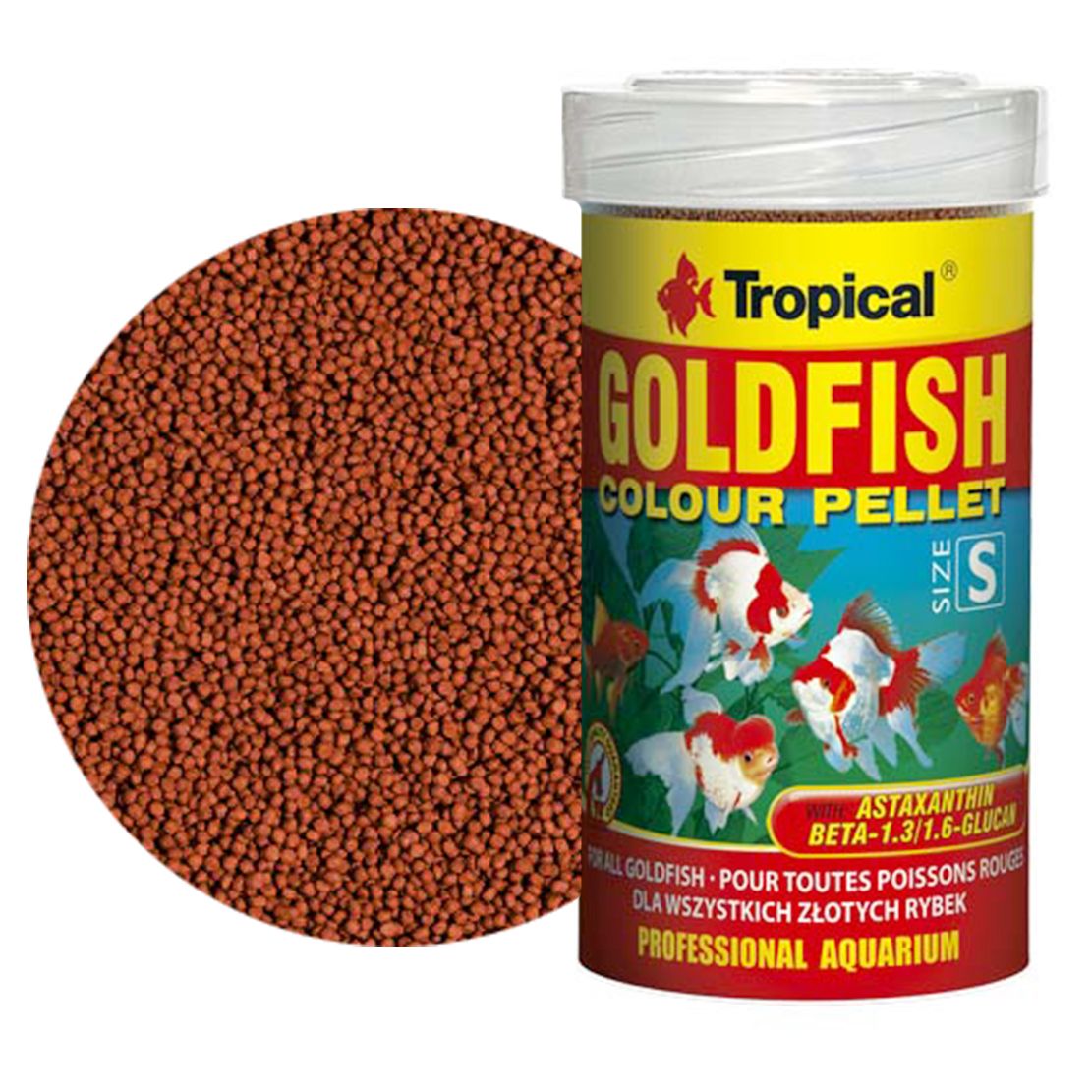 TROPICAL Goldfish Colour Pellet S 250 ml / 110 g