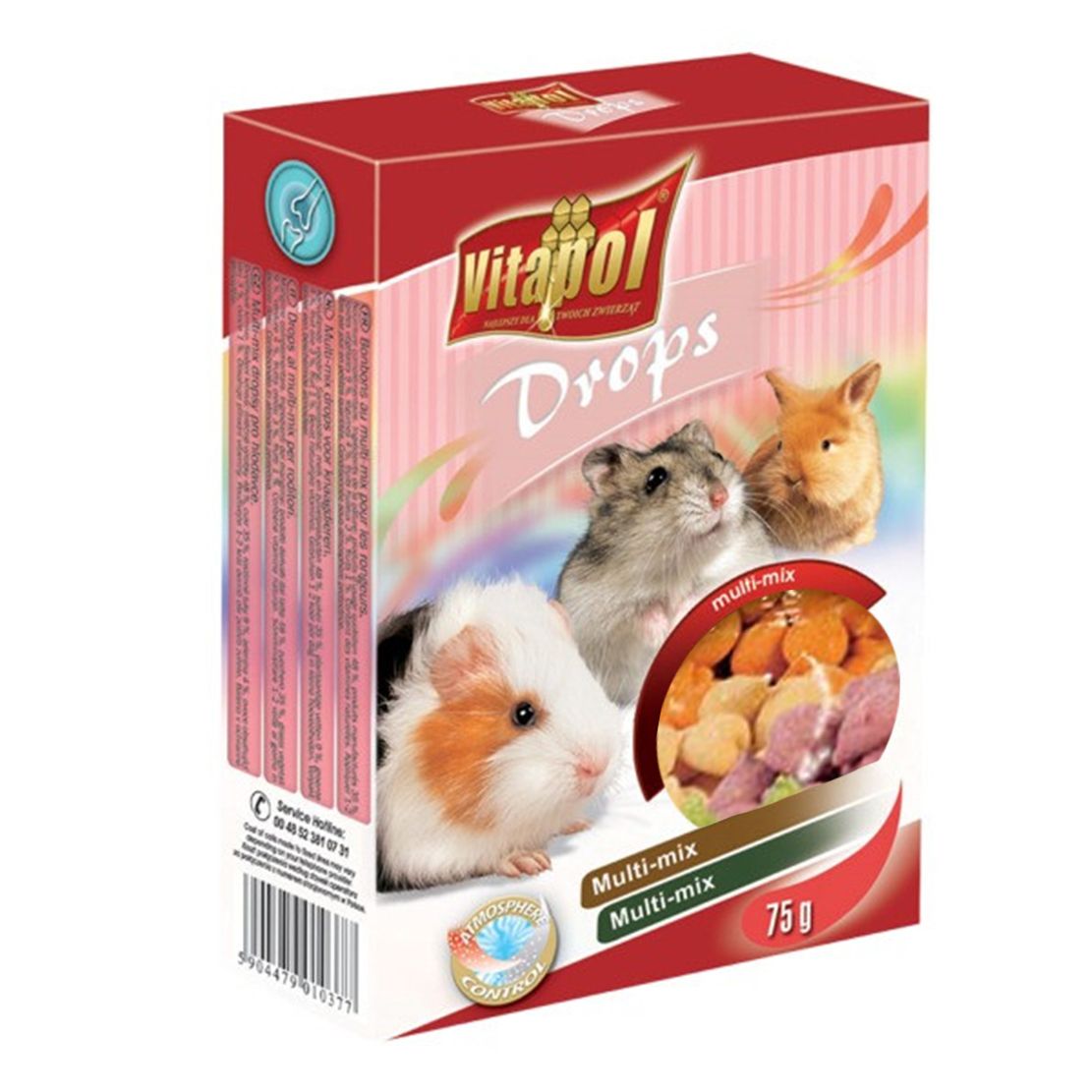VITAPOL kapi multi-mix za glodavce 75 g