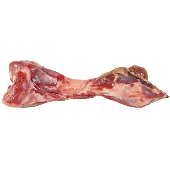 Kost s šunkom za pse - 22cm
