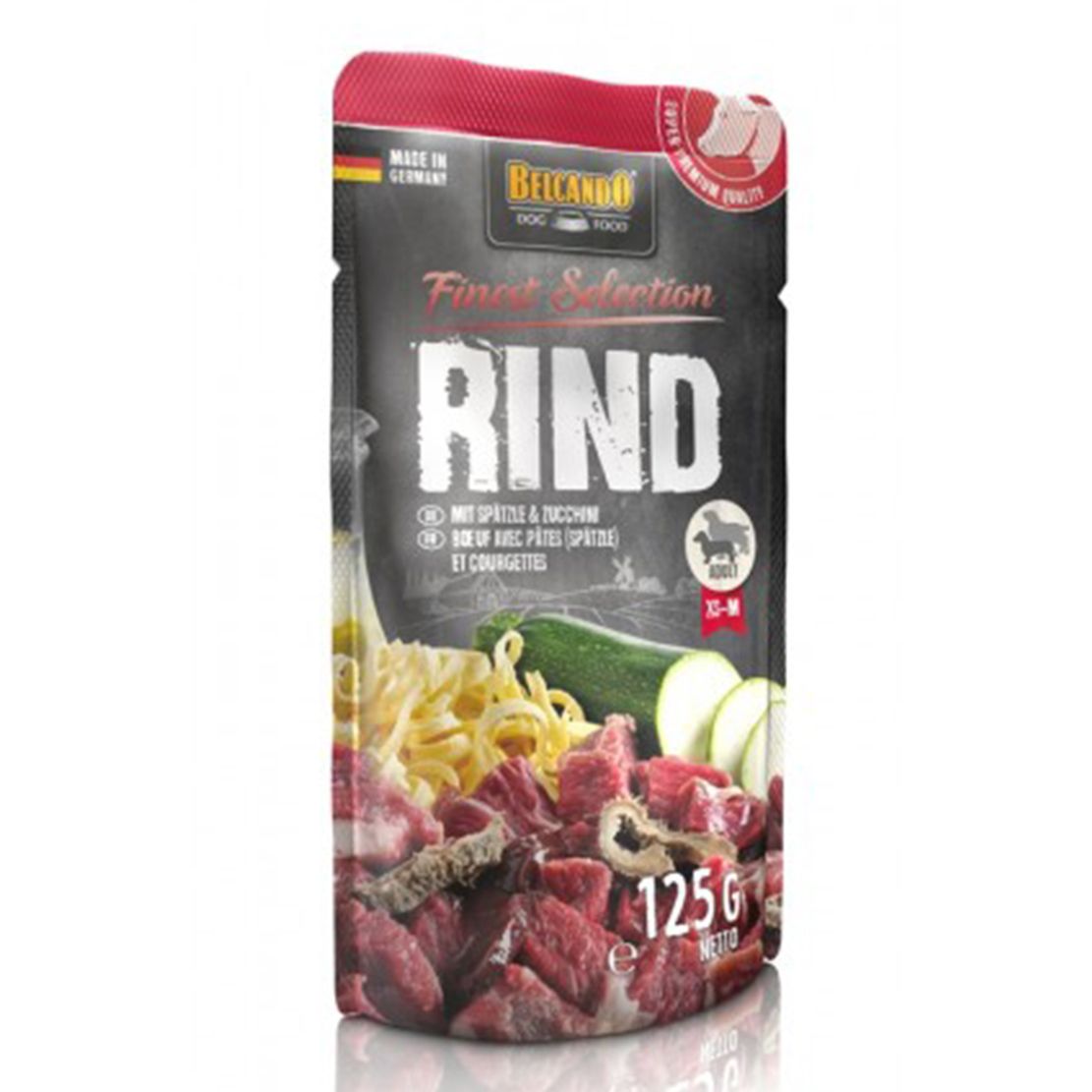 BELCANDO Govedina s njokima i tikvicama - vrećica 125 g