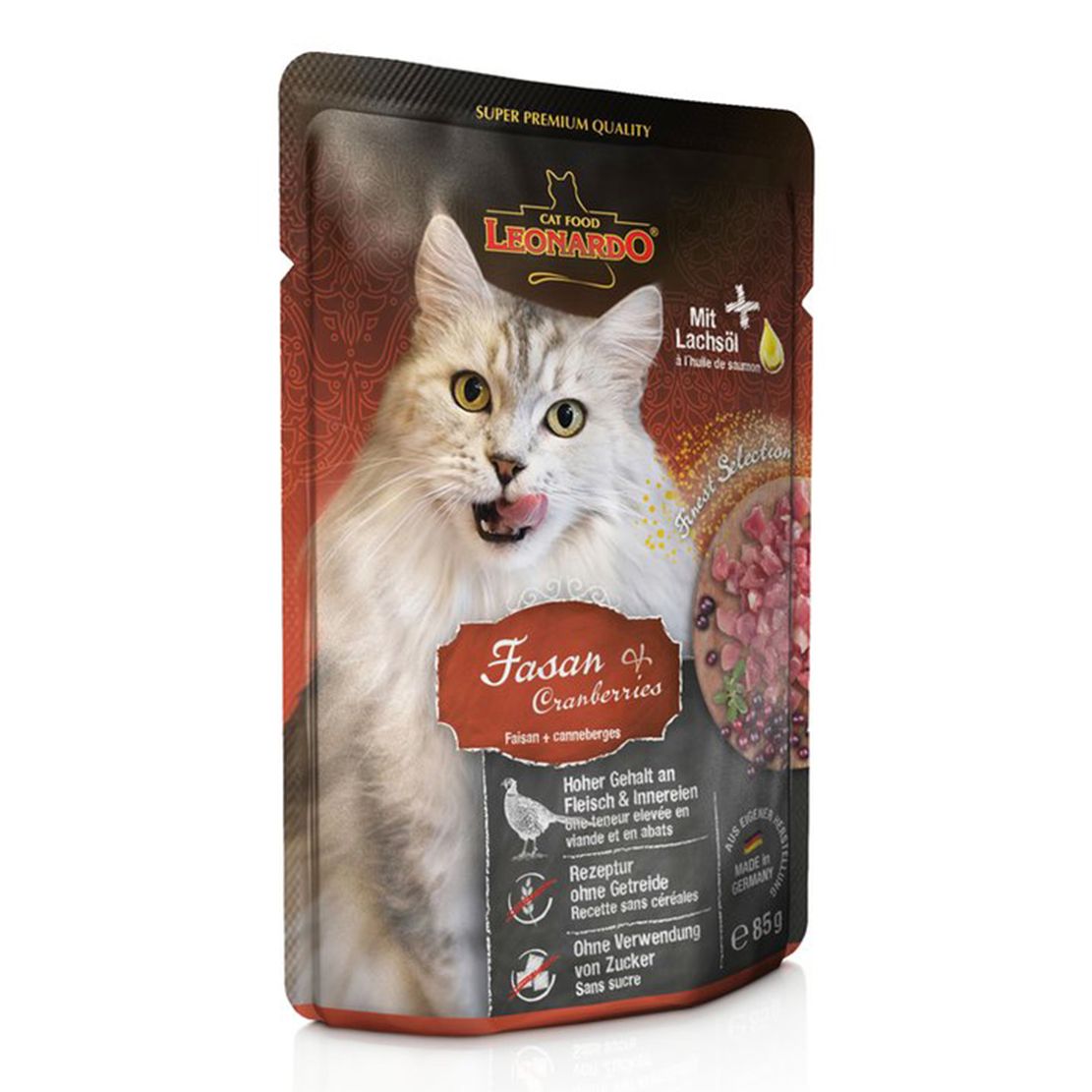 Kapsica Leonardo fazan i brusnice 85 g