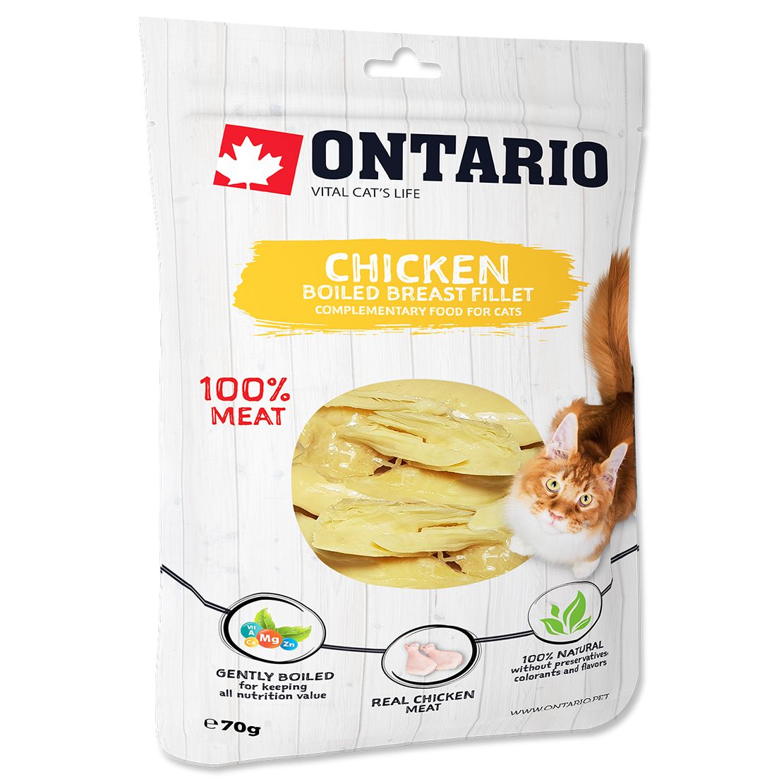 Ontario Cat piletina kuhano meso file 70 g