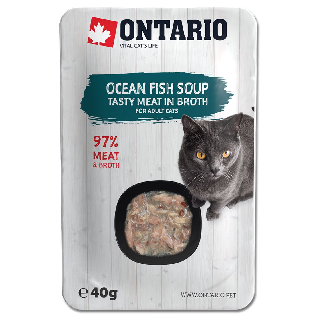 Ontario Cat ocean fish soup 40 g