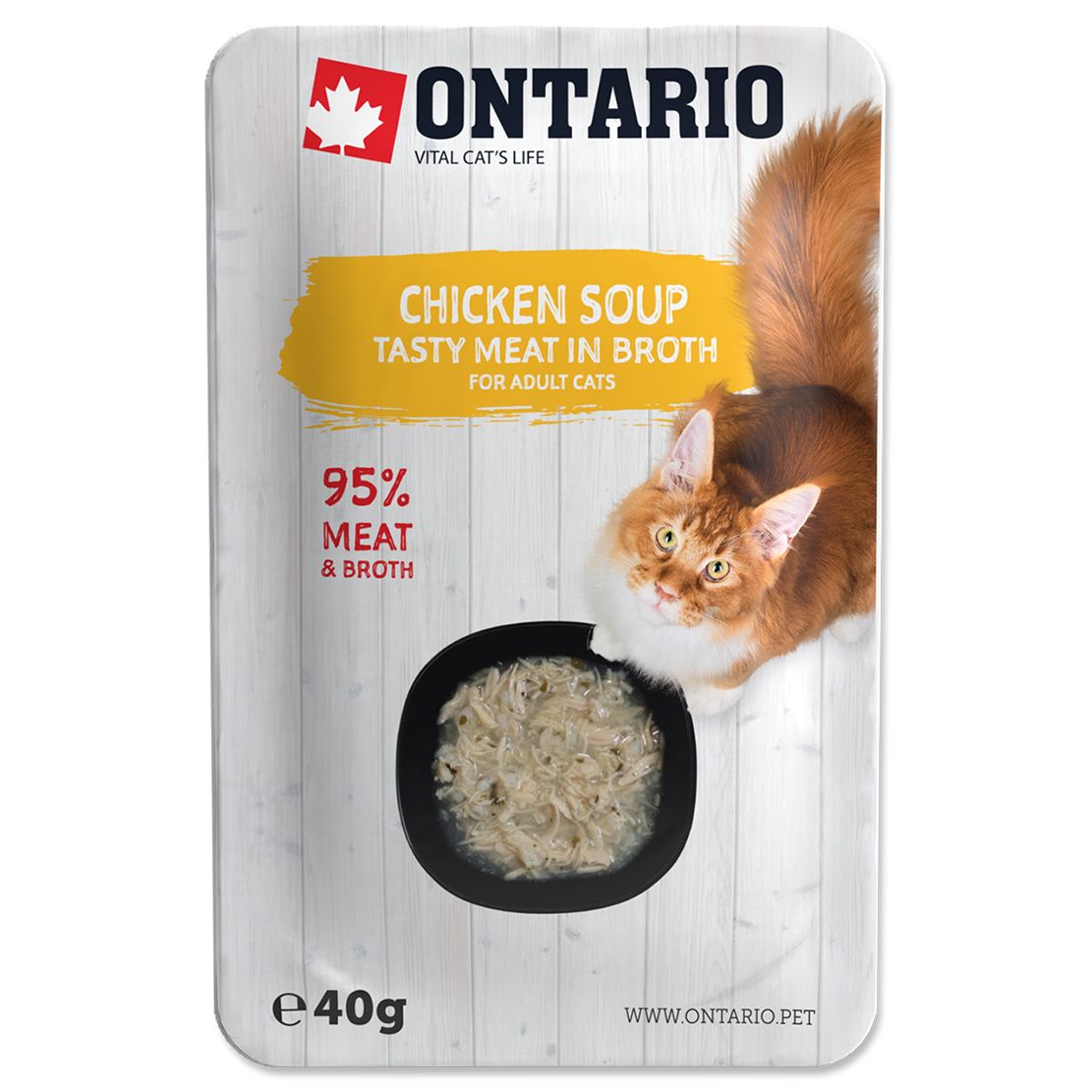 Ontario Cat chicken soup 40 g